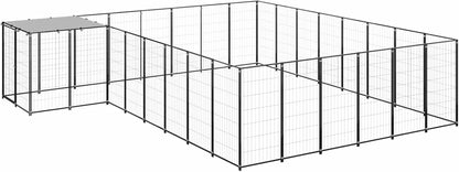Outdoor Small Animal Chicken Coop with Lockable Door, Coop Bird Cage, Chicken Coop Animal Fence Freewheel Hatch Chicken House Animal House 440 x 440 x 110 cm (L x W x H)