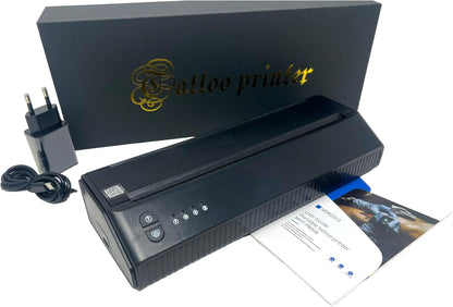 Thermo-printer Tattoo – Draadloze Printer – Tattoo Stencil Printer – Mini Transfer Printer – Tattoo Transfer Machine – Draadloos Met Oplaadbare Batterij – Compact En Lichtgewicht