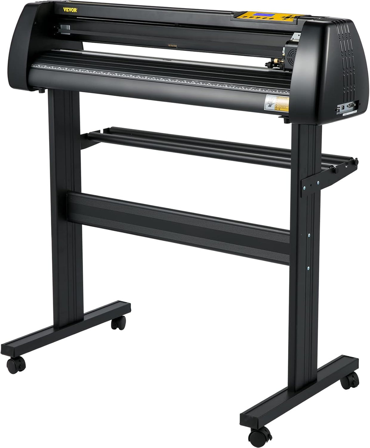 VEVOR Vinyl Cutter Machine, 28 Inch Papierinvoer Snijplotter Bundel, Verstelbare Kracht & Snelheid Vinyl Printer, LCD Display Windows Compatibel Sign Making Kit met Signmaster Software, Leveringen, 3