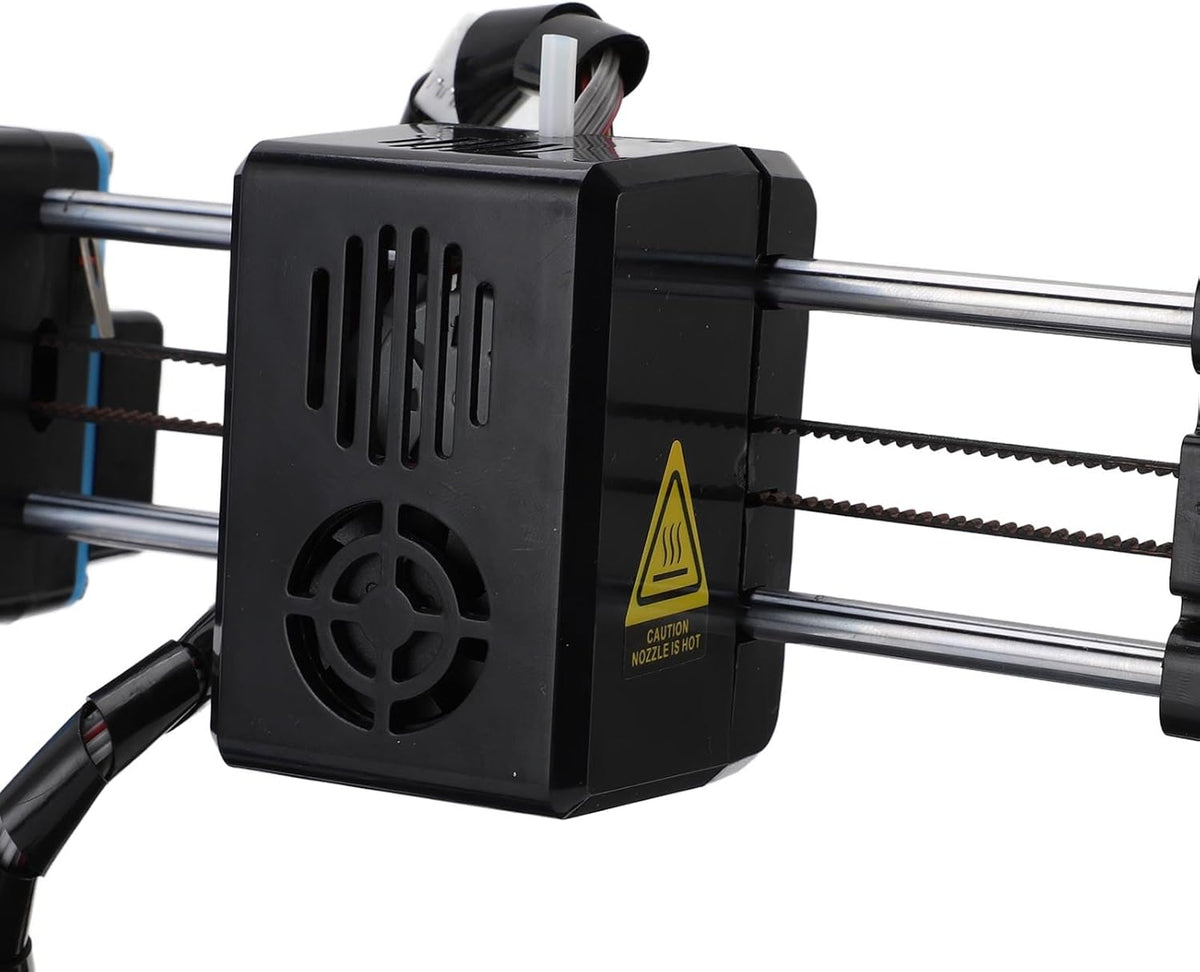 3D Printer Klein 3D-printer voor beginners Ondersteunt printen met één muisklik, 3D-printmachines met PLA-filament 10-40 mm/s Drukgrootte 100x100x100 mm (EU-stekker)