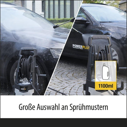 Hogedrukreiniger – Elektrische Cleaner – Waterreiniger – Drukspuit – Terrasreiniger – 2200 Watt Vermogen – Start-Stop Functie