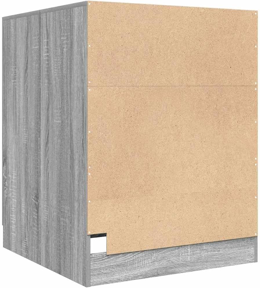 vidaXL Washing Machine Cabinet 71x71.5x91.5 cm Gray Sonoma Oak Color, bathroom furniture, cabinet, washing machine cabinet, bathroom cabinet, cabinet, bathroom shelf