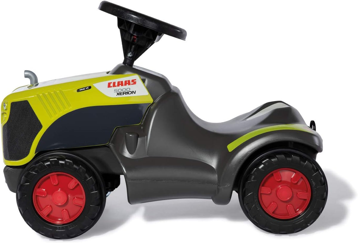 Rolly Toys Babyglijbaan Claas Xerion met rollyMinitrac aanhanger (glijvoertuig met trailer, voor kinderen van 1,5-4 jaar, opbergvak onder de motorkap, fluisterloopbanden) 135882