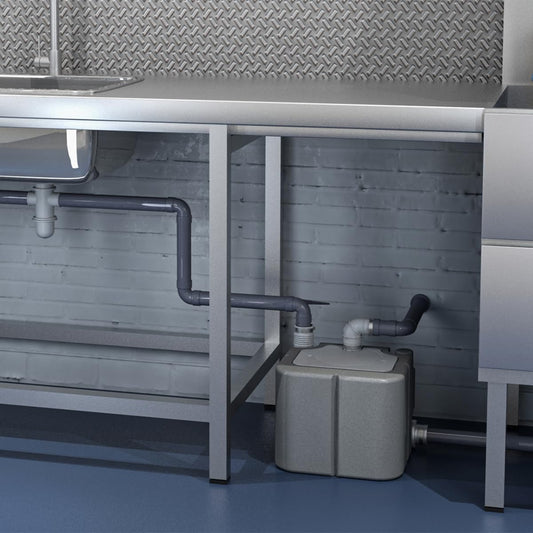 SFA Saniswift Pro Hefstation voor grijs water tot 90 °C