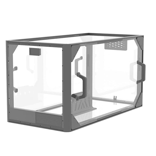 3D-printerbehuizing – 3D-printerkast – Acryl Behuizing – Printer Bescherming – 3D Printer Omhulsel – Transparant Acryldeksel – Stofbestendig en Droog – Ingebouwd LED-Display