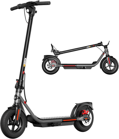 Elektrische step voor volwassenen, 10 inch, elektrische step, opvouwbaar, accu 36 V, 7,8 Ah, looptijd 25-30 km, maximale snelheid 25 km/u, dubbele remmen, honingraatbanden, lekbestendig