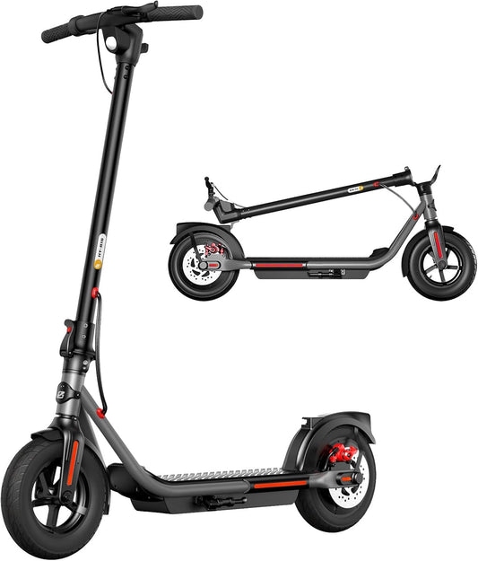 Elektrische step voor volwassenen, 10 inch, elektrische step, opvouwbaar, accu 36 V, 7,8 Ah, looptijd 25-30 km, maximale snelheid 25 km/u, dubbele remmen, honingraatbanden, lekbestendig
