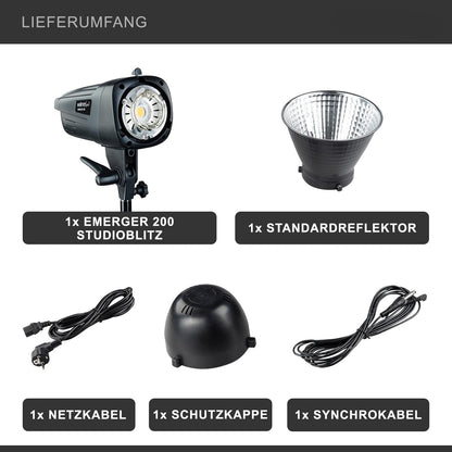 Walimex pro Emerger 200 Studioblitz