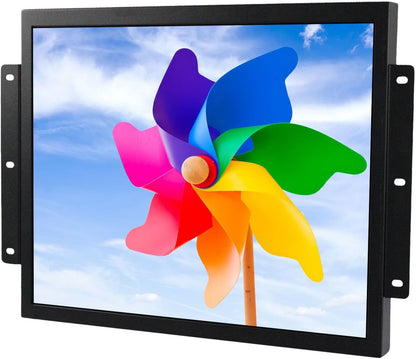 VSDISPLAY Écran tactile industriel de 17 pouces, écran LCD tactile résistif TFT 17" 1280 x 1024 1000 nits, avec carte contrôleur VGA DVI