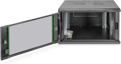 DIGITUS Netwerkkast - 19 inch Rack - 7 U - wandmontage - 600 mm diepte - draagvermogen 60 kg - Dynamic Basic Serie - Zwart