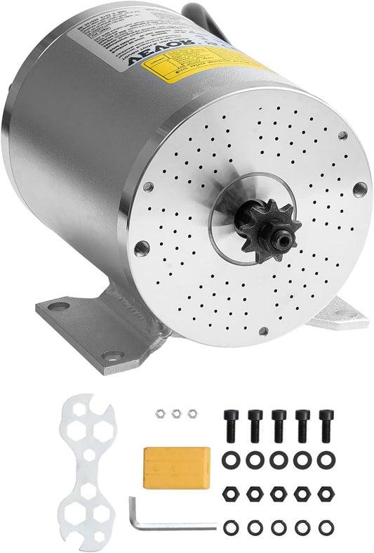 VEVOR Electric Brushless DC Motor 3000 W Electric Motor 72 V 4900 RPM Go-Kart Electric Motor Electric Dirt Bike Motor for E-Bike, Motorcycle, Scooter, DIY - QUORE