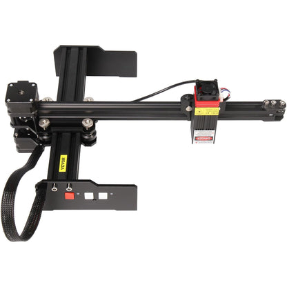 Lasergraveermachine – Graveerapparaat – Graveermachine – Lasergraveur – Snijmachine – Groot Werkbereik 270 X 440 Mm – 4,5 W Laser, 0,05 Mm Precisie