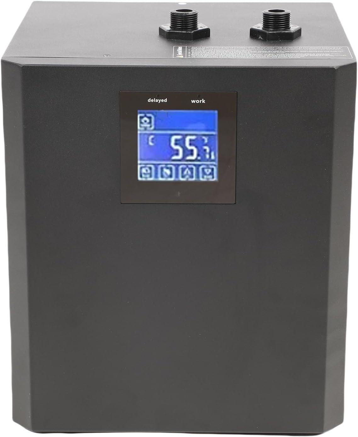 Waterkoeler voor ijsbad – Ijsbadkoeler – Waterchiller – Badkoeler – Koelmachine – 1/3 Pk voor tot 300 liter – LCD-Touchscreen met afstandsbediening en timer