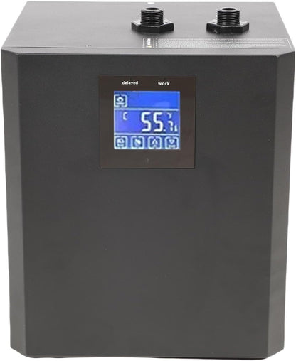 Waterkoeler voor ijsbad – Ijsbadkoeler – Waterchiller – Badkoeler – Koelmachine – 1/3 Pk voor tot 300 liter – LCD-Touchscreen met afstandsbediening en timer