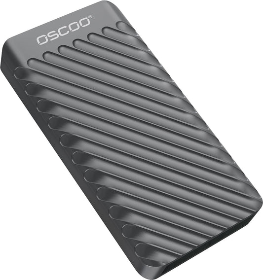 4TB Draagbare SSD USB 3.2 Gen 2x2 externe SSD tot 2000MB/s Externe Harde Schijven Dubbele USB-C en USB-A compatibel met smartphones, laptops, tablets, smart tv's, camera's, spelconsoles