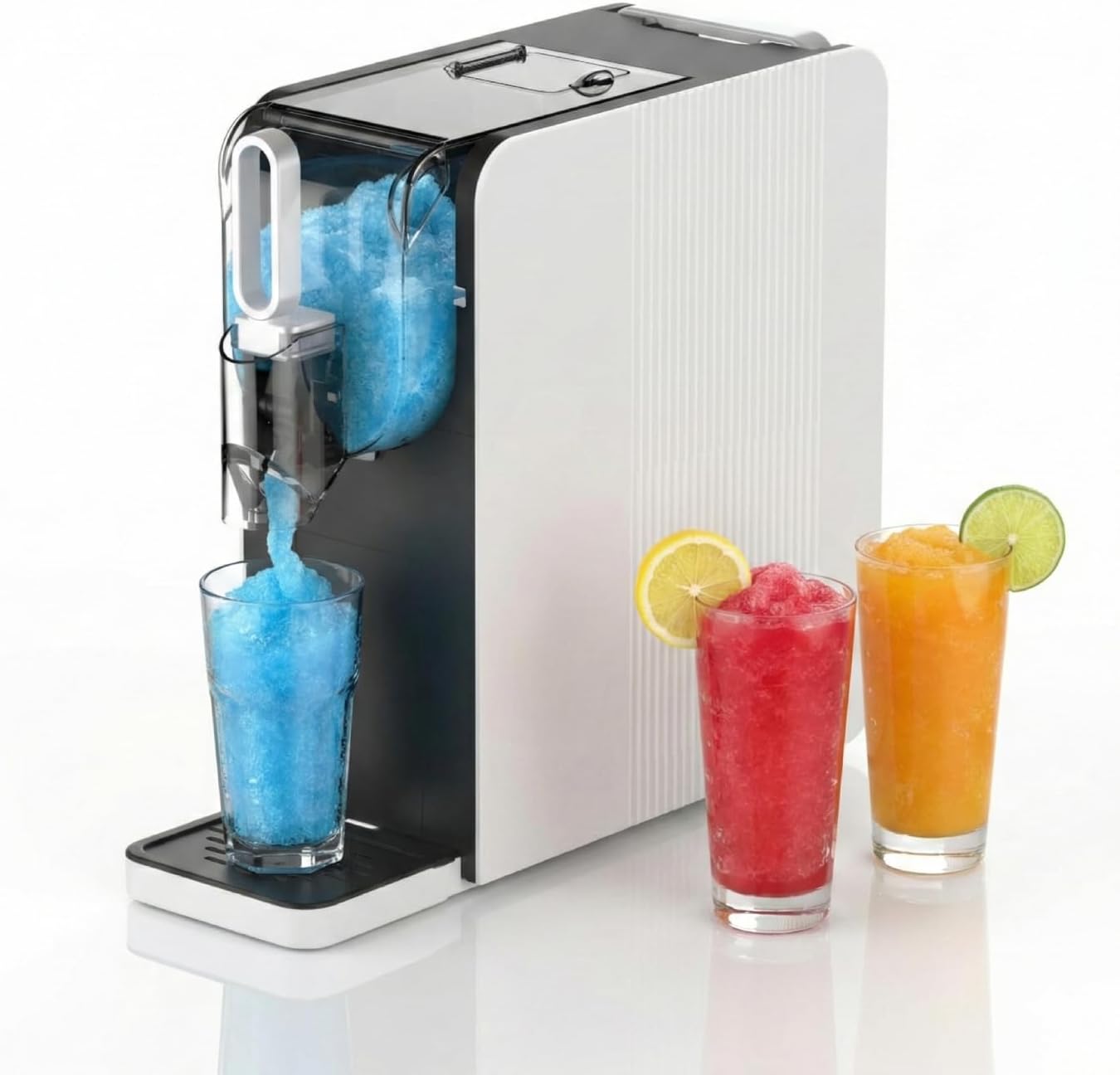 Professionele 6-in-1 slush-machine met intelligente receptuurherkenning, 2 liter inhoud, touchscreen, turbo-koeling, geen ijs nodig, automatische reiniging, perfect voor cocktails