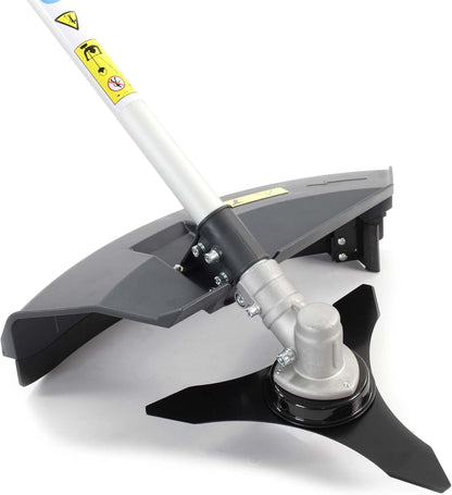 Wiltec 2-in-1 benzine grastrimmer bosmaaier tuingereedschap 1,9 kW gazontrimmer met toebehoren