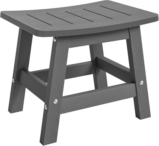 LUE BONA Adirondack Ottomanen voor buiten, set van 2, HDPS voetenbank, voetenbank, outdoor voetsteun voor terras, alle weersomstandigheden, waterdichte voetensteun voetenbank voor Adirondack stoel