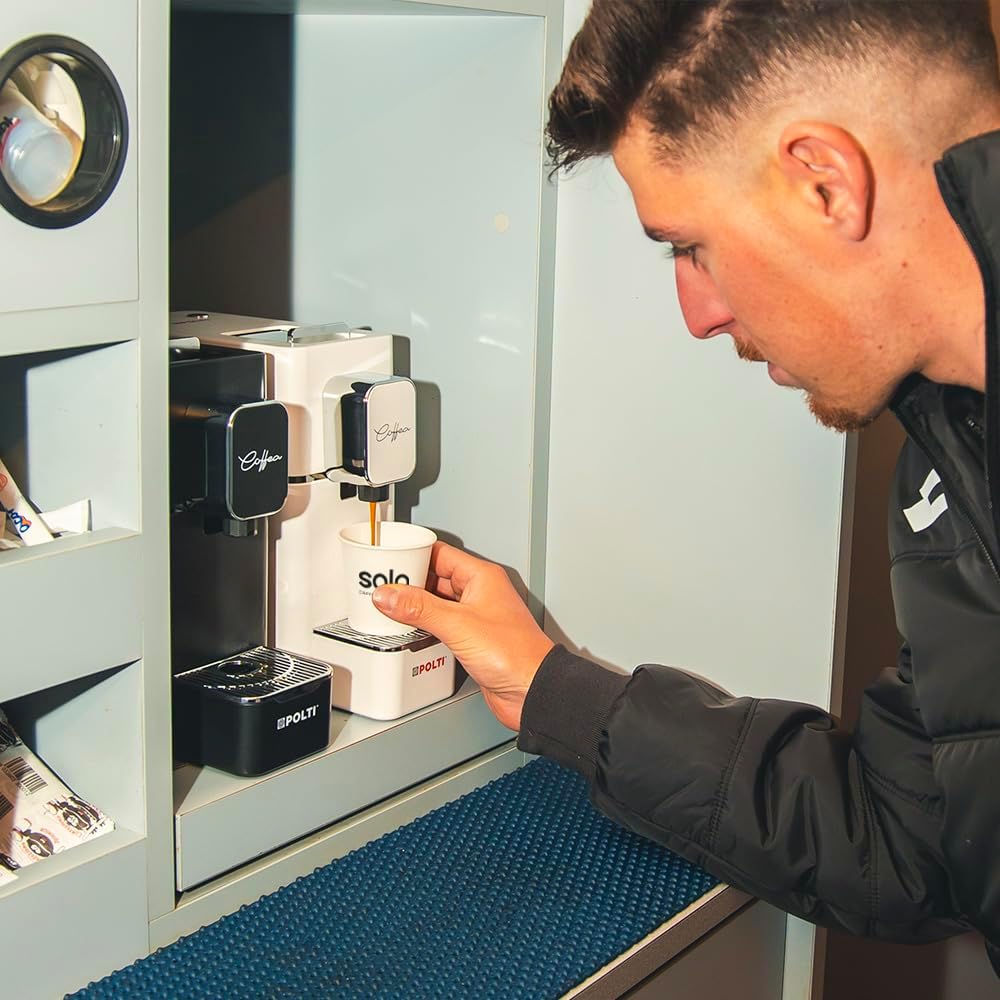 Polti Coffea S15B Espressomachine, compatibel met E.S.E. 44 mm, tank 0,85 l, zwart