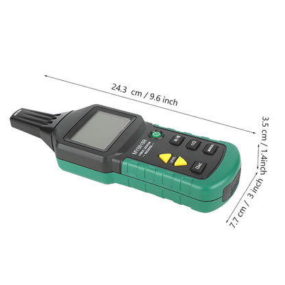 Akozon MS6816 Draadloze testkabel, netwerkkabel, tracker, metalen buis voor positionering van detectoren, netwerkkabel, tester