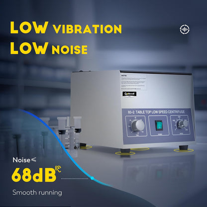 Laboratoriumcentrifuge – Centrifuge – Medische Centrifuge – Laboratoriumsapcentrifuge – Monstercentrifuge 12 x 20 ml – Instelbare Snelheid Tot 4000 rpm – Timer 0-120 Minuten