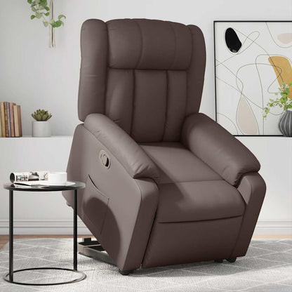 vidaXL Stand Up Armchair Adjustable Faux Leather Brown, Stand Up Chair, Stand Up Chair, Stand Up Chair, Stand Up Chairs, Stand Up Chair, Senior Chair, Stand Up Chair