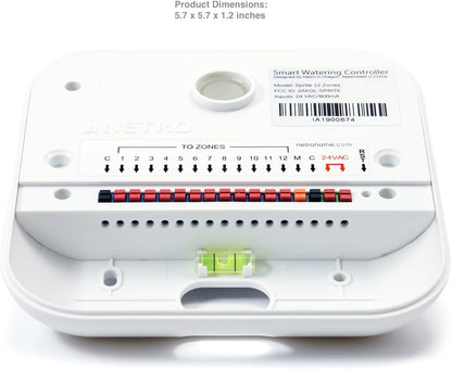 Netro Smart 12-Zone WiFi Sprinkler Controller, Weer bewust, Afstandsbediening