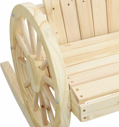 vidaXL Rocking chair Adirondack solid spruce wood, garden chair, garden rocking chair, patio chair, garden chair adirondack, garden chair, lounge chair garden