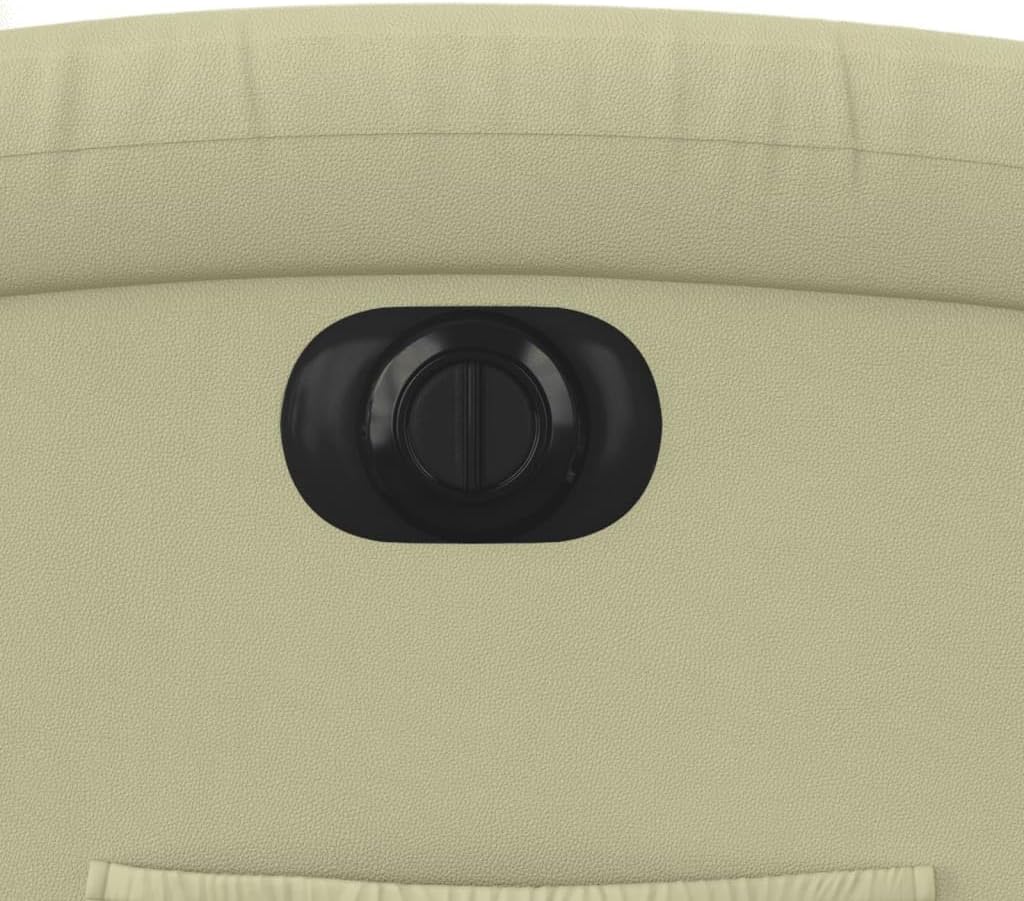 Elektrische Relaxfauteuil – Relaxstoel – Fauteuil – Ligstoel – TV Stoel – Echt Rundsleder – Elektrische Verstelling – Crème Kleur