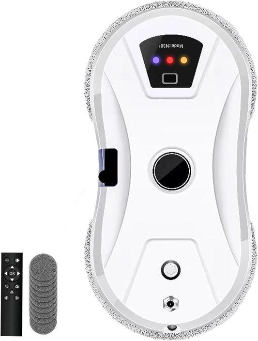 Raamrobot – Ramenreiniger – Ruitenwasser – Glasrobot – Automatische Raamreiniger – Krachtige Zuigkracht 5600 Pa – Automatische Water Sprayfunctie