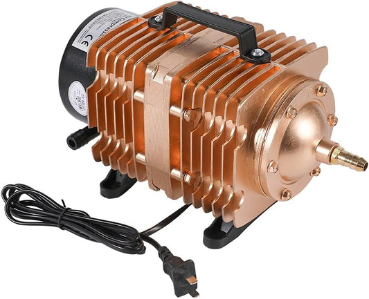 Cloudray 160W luchtcompressor elektrische magnetische luchtpomp voor CO2 lasergravure snijmachine