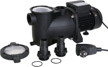 AquaForte Aqualoon EZ Clean 300 filterset inclusief pomp met voorfilter en filtertankhoogte 500 mm, 300 watt, maximale debiet 6,5 m3 per uur, max. zwembadgrootte 28 m3