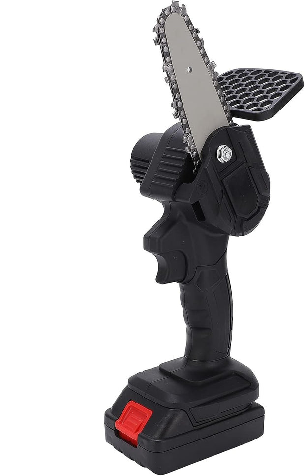 Yofidra - Mini Kettingzaag - Elektrisch Handkettingzaag - Snoeizaag - Takkenzaag - Handzaag - Boomzaag - 3500W - 40000rpm - 20V - 60HZ -  6m/sec - Zwart