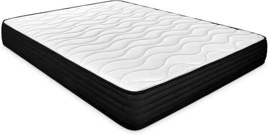 Visco-elastisch Matras – Traagschuim Matras – Slaapmatras – Omkeerbaar Matras – Stevig Matras – 140 x 180 cm – Omkeerbaar Winter/Zomer Design – Hoogte 23 cm Polyurethaan Kern