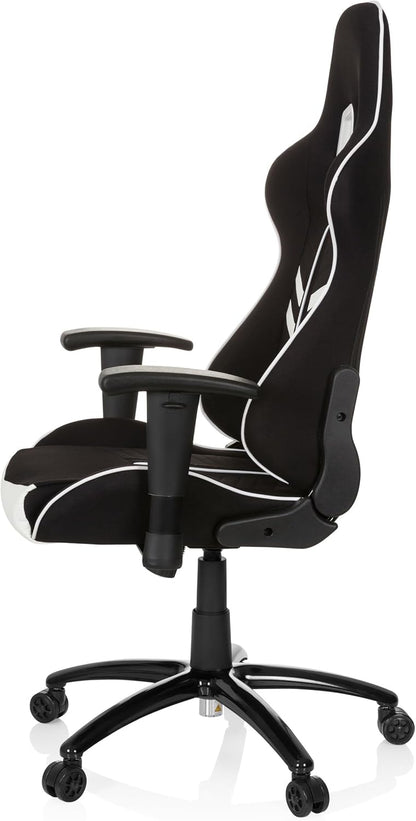 hjh OFFICE 729250 League Pro 729250 Chef-stoel met armleuningen, ergonomisch sportzitje, in hoogte verstelbaar