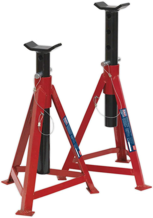 Sealey AS3000 Axle Stands (Pair) 2.5tonne Capacity per Stand Medium Height