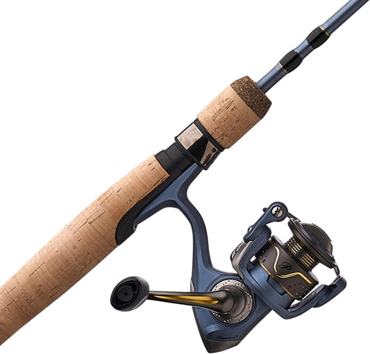 Pflueger PRESSP President Spinning Combo visserij Reel Rod