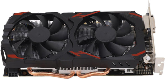 RX 580 8GB 256BIT Gaming-videokaart Stille Desktop-pc's Dubbele Ventilatoren (580 8G D5)
