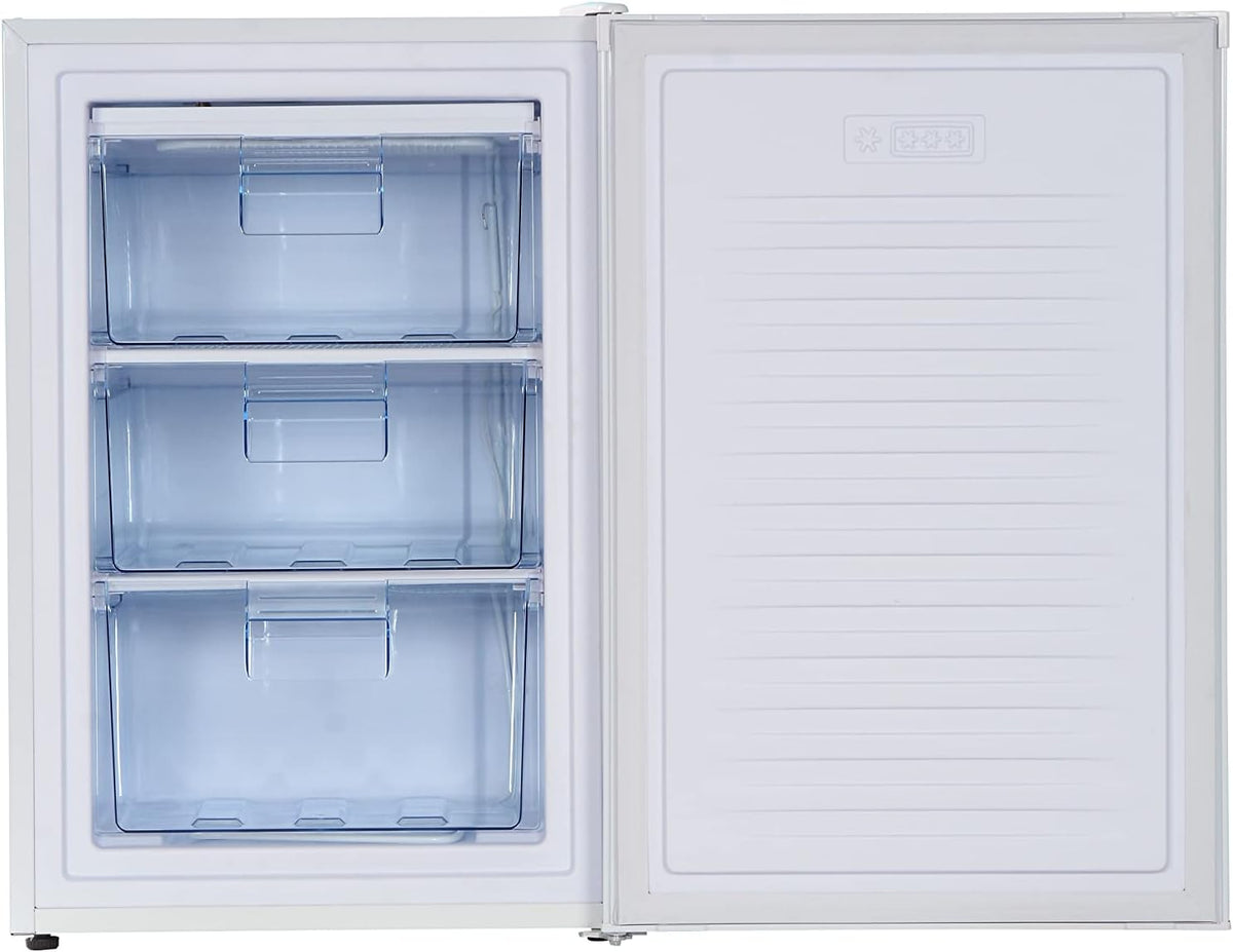 aro TFW8655 Freezer Cabinet 80 L 3 Shelves with Wheels White - QUORE