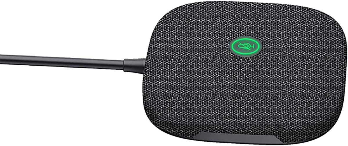 Octopus Pro altavoz y mic conferencia inalámbrico y USB, altavoz de conferencia Con 2 microfoons de extension voor captación de voz a 8 m tros, para sala de conferencias
