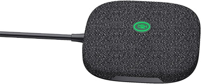 Octopus Pro altavoz y mic conferencia inalámbrico y USB, altavoz de conferencia Con 2 microfoons de extension voor captación de voz a 8 m tros, para sala de conferencias