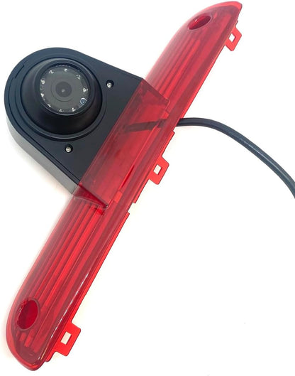 Dolphin Automotive Hoogwaardige OEM-stijl remlicht achteruitrijcamera voor Opel / Vauxhall Movano vanaf 2022 (camera met 7 inch spiegelmonitor)
