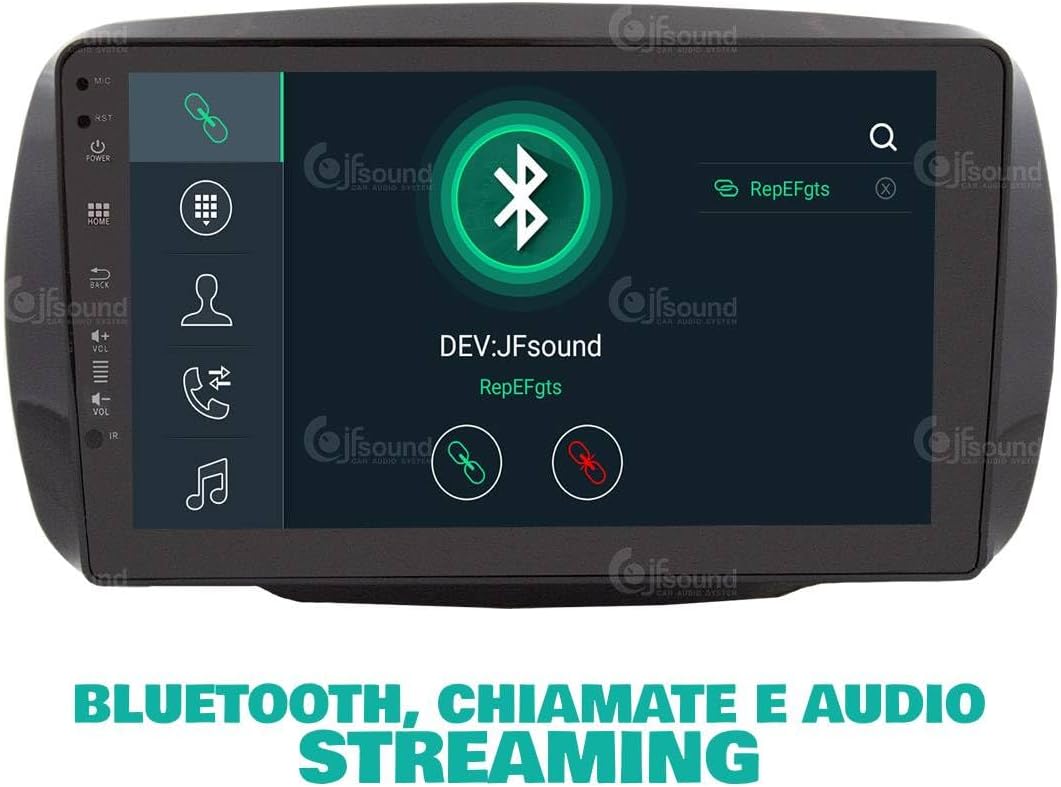 Autoradio Smart 453 – Autofonie – Multimedia Systeem – Navigatiesysteem – Touchscreen Radio – 9 Inch Scherm – 8-Core Processor – Apple CarPlay & Android Auto