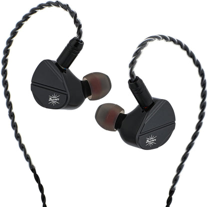 Linsoul Kiwi Ears Canta in Ear Monitor, 1DD+2Planar Hybride Oortelefoon, Gaming Earbuds, HiFi Bedrade IEM, met Afneembare IEM Kabel voor Muzikant Audiofiel