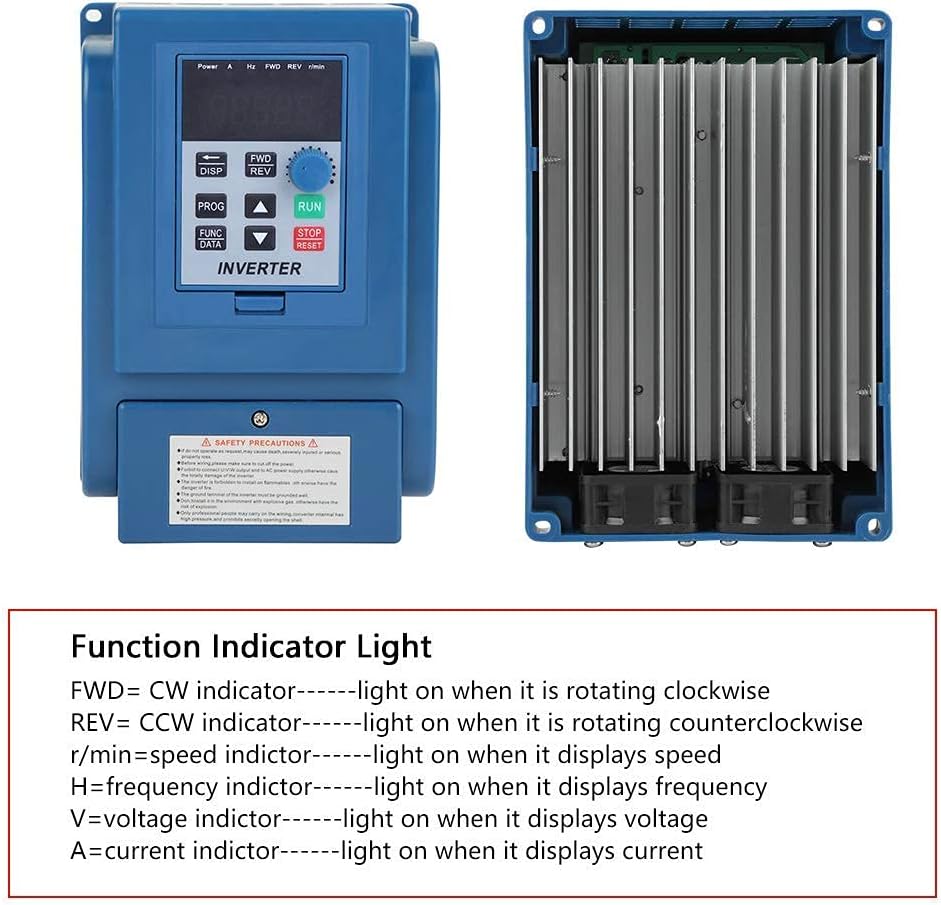 4KW VFD-omvormer, AC 380V AT3-4000X driefasige frequentieomvormer Converter Professionele variabele Frequeza-aandrijving Ingebouwde filter
