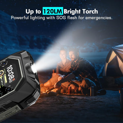 Blackview Rock 1 Android 16 Outdoor mobiele telefoon zonder abonnement, 24GB + 256GB/2TB Outdoor Smartphone Gemini AI, 15000mAh, 20MP + 16MP, 6,56" HD+ Dual Pantalla, IP68 waterdichte