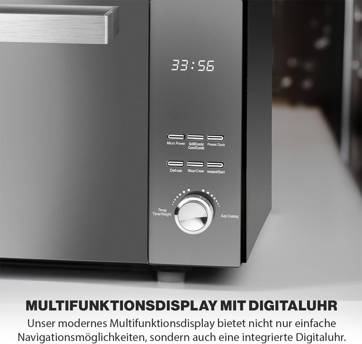 Magnetron – Combimagnetron – Microgolfoven – Oven – Grilloven – 23 Liter Inhoud – 800 Watt Vermogen