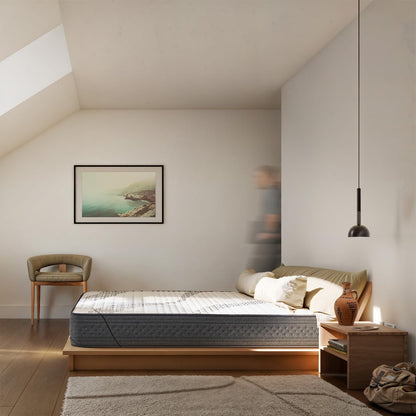 KUO DreamFlex Mattress, traagschuim, grijs, 140 x 200 cm