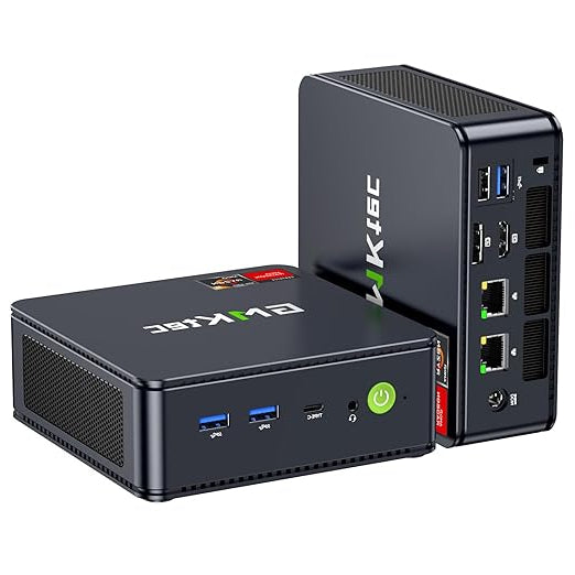 Mini PC – Mini Computer – Desktop PC – Compacte PC – Gaming PC – Ryzen 5 7640HS Processor – 16GB DDR5 RAM & 512GB PCIe SSD – AMD Radeon 760M Graphics – Dual 2.5G LAN & WiFi 6E – Ondersteuning Voor Drie 4K Schermen
