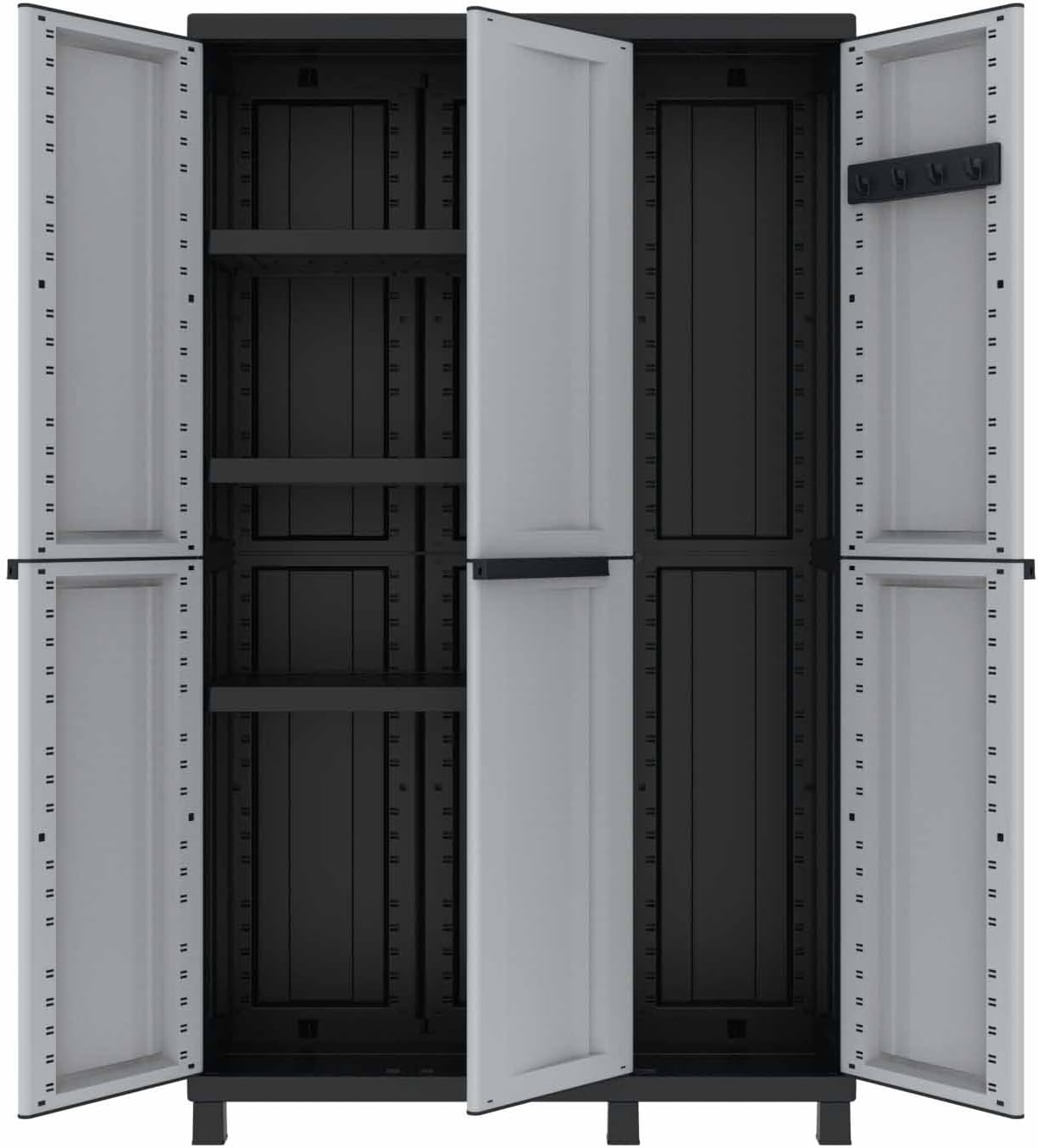 Terry 1002710 High Plastic Cabinet, 3 Doors - QUORE